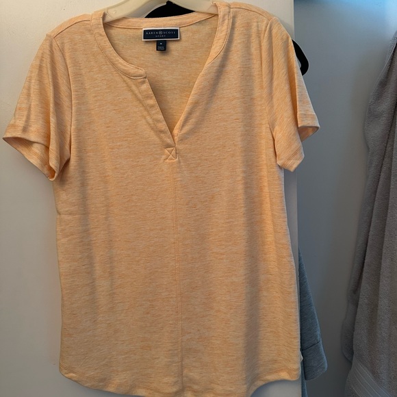 NWOT Karen Scott short sleeve top - Picture 1 of 6